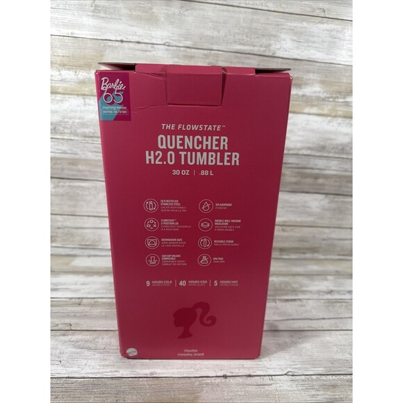 Barbie x Stanley Icon Quencher 30oz Barbie Icon Tumbler Brand New In Box - Picture 3 of 5